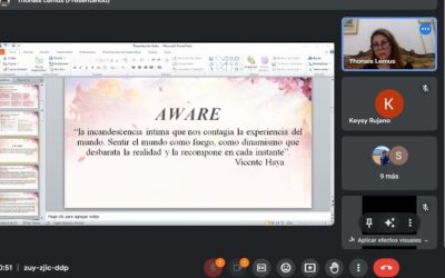 Encuentro virtual para crear Haikus 🌸