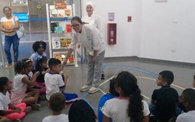 Celebrando el Día Mundial de la Alimentación con “Libros y bocados” 📚​🍒​